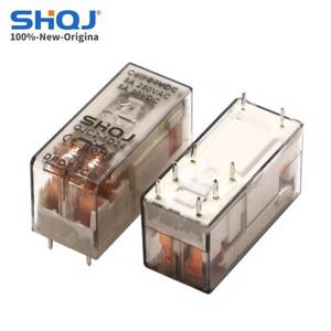 SHQJ PCB 릴레이 코일 레일 소켓 및 EMC LED 옵션 12V QJC1 16A 1CO 8A 8PIN