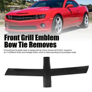 범퍼 그릴프론트 그릴 엠블럼 활 타이 블랙 기류 가이드 제거 쉐보레 호환 카마로 2010-2013 용 맞춤형 교