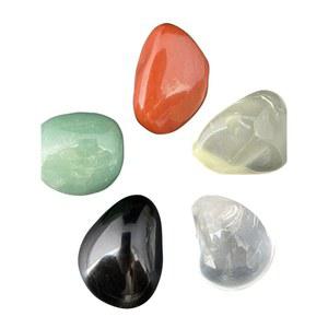 오방색 원석 천연 스톤 오행 용품 소품 음양 오색 인테리어 돌 천연석 풍수 불교 무속