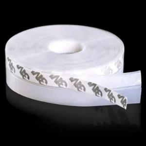 실리콘 문풍지 2.5M 외풍 문틈 현관문 방풍 바람 막이 유리문 바람막이 문틈막이 투명