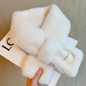 페이크퍼목도리 따뜻한목도리 커플머플러 쁘띠 겨울