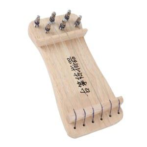 구정 핑거 트레이너 코드 강화 운동 원목 보호용 6줄 초보자를 위한 핑거링 연습 도구 21 x 9.5cm / 8.3 3.7인치