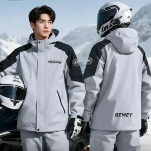 남성용 방수 방한 레인코트 투피스 고급우비 빅사이즈 배달 라이더용 야외 활동복
