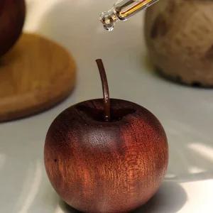 원목 디퓨저 애플 사과 호두나무 우드 아로마오일 발향기 방향제 차량용 인테리어 소품