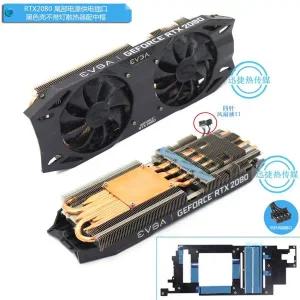 EVGA 호환 Public Edition GTX2080 GTX2080Ti 비디오 카드용 새 라디에이터 쿨러