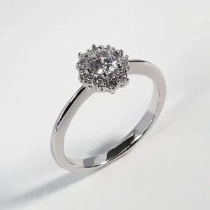 천연 3부 다이아 반지 GIA 플로라 프로포즈 결혼 기념일 선물 여자 친구 예물 웨딩 고급