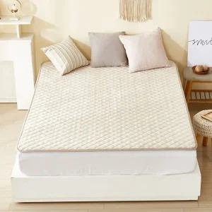 더안 EMF 탄소매트-베이지 싱글 대퀸 극세사 전기매트