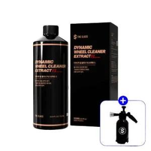 (정품배송) +폼압축분무기 더클래스 다이나믹 휠클리너 익스트렉트S 타이어갈변제거 휠세정제 500ml