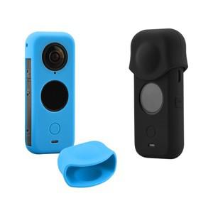 Insta360 ONE X2용 소프트 보호 액션 카메라 렌즈 커버 실리콘 케이스