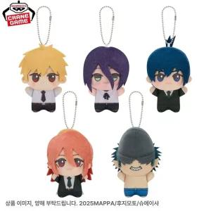 체인소맨 애착인형 캐릭터 전기톱 파워 장식 악마 선물 레제 모형 덴지 5개세트