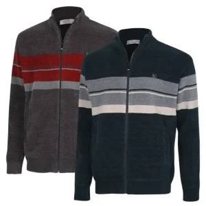 맨즈 부드러운 촉감의 데일리 집업 니트 웨어 DO-KN-238 9