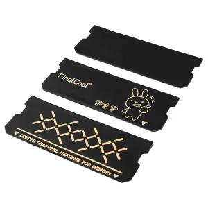 램방열판 FinalCool NB02 구리 노트북 메모리 히트싱크DDR5 DDR4 DDR3 2개용 쿨러 히트싱크