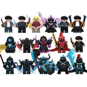 나혼자만 레벨업 성진우 그림자 군단 호환 레고 커스텀 피규어