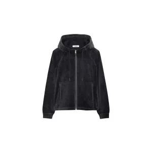 폴햄 여성 코듀로이 본딩 크롭 후드집업 PHF4TC2400A