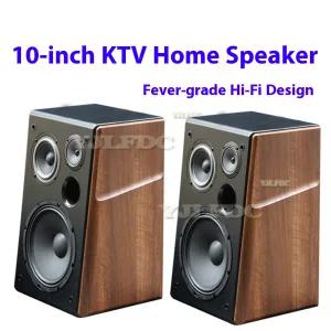 패시브 스피커 2.0 스테레오 북쉘프 스피커 KTV 홈 하이파이 라우드스피커는 앰프 오디오에 적합합니다 10