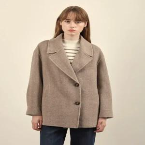 [올리비아로렌]VOCEA4W9441 핸드메이드 하프 코트