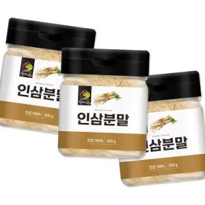 인삼뿌리 건조 가루형 간편 활용 600g