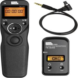 픽셀 타이머 셔터 릴리스 TW283-N3 캐논 5D Mark III / IV 6D 7D II 50D 40D D60 D30 D2000 R5