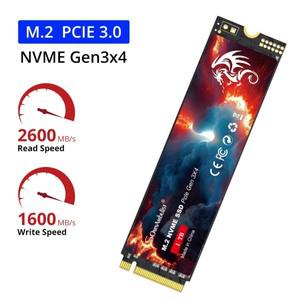 SomnAmbulist SSD M2 NVME 128GB 256GB 1TB 2280 PCIe 3.0 노트북 데스크톱 게임 콘솔 내부 솔리드 스테이