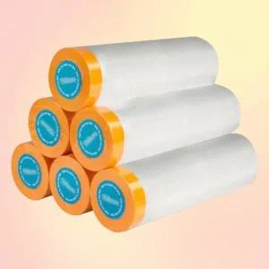 가구 벽 보호 비닐 커버링 작업용 보양지 덮개 테이프 필름 WFL4FWT