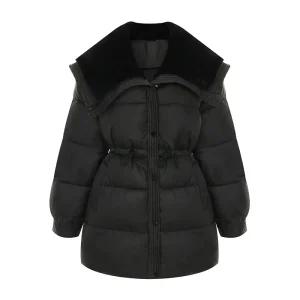 [페이지플린] 세일러퍼카라스트링하프패딩_P5DPD048A