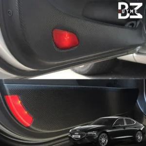 제네시스G70 도어커버 카본 스크래치 방지 몰딩 도어커버