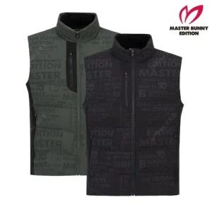 MASTER BUNNY 남성 로고 패턴 저지 믹스 다운 베스트 11-E4JV610