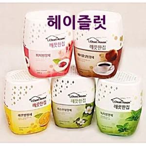 클린하우스방향제 헤이즐럿향 2개 냄새제거제 방향제 냄새제거 악취제거