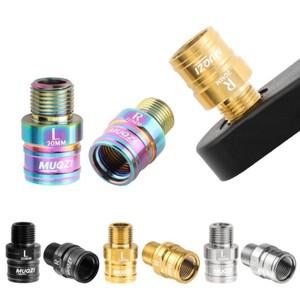 1쌍 티타늄 합금 페달 익스텐더 9/16 20MM 자전거 확장 볼트 내마모성 경량