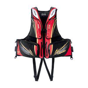 가마 카츠 (Gamakatsu) Artema Shield Pro FT 베스트 GM2197 레드 M