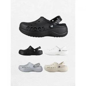 [크록스]바야 라인드 남자 여성 겨울 방한 털슬리퍼 모음 5종택1