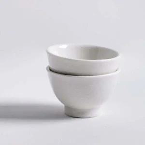 Z3315 RP58BZ94 국산 백자 크랙 다기 찻잔 70ml 홍차잔 녹차잔