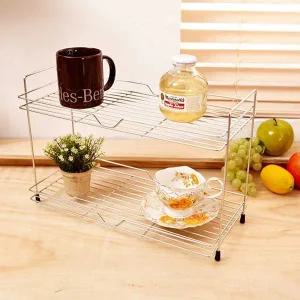[골드스마일]2단 양념통 선반 테이블 정리대 그릇정리 다용도 선반