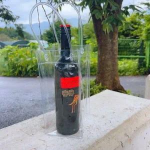 [골드스마일]와인 칠링백 클리어 쿨러 가방