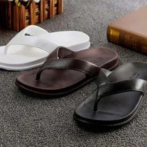 조리 샌들 남녀공용쪼리 모던 신발 가죽쪼리
