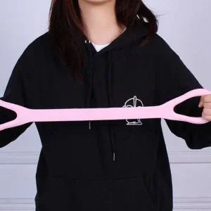 [셀러에이드]핑크 밴드 홈트 스트레칭 어깨 운동 저항밴드 근력 스