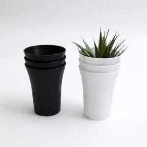 [오너클랜]3개셋트 미니 긴원형 플라스틱화분 9x12cm