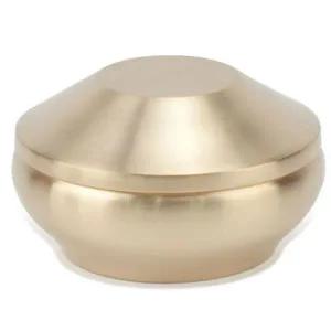 [셀러에이드]유기 놋 이유식 병원 유기죽그릇(뚜껑포함)-8.6cm