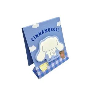 [셀러에이드]시나모롤 스탠드 메모지 자석형 다이컷 귀여운 캐릭터