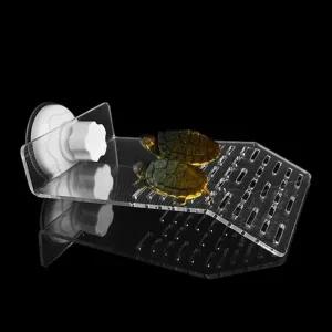 [셀러에이드]아크릴 거북이 모델 놀이공원 일광욕 장식품 M