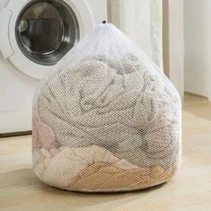 [오너클랜]원형 대형 빨래망 60x80 이불빨래 침구세탁