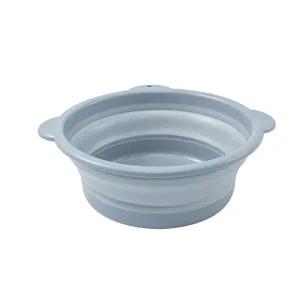 고품질 접이식 세수대야 다라이 폴딩 중형 대야 손잡이대야 물바가지 플라스틱대야 목욕탕바가지 WFHPI0N