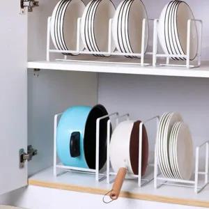 [콩심팥심]그릇 정리대 선반 싱크대 후라이팬 수납 주방 3단