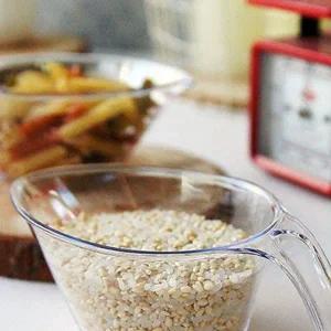 곡물 쌀 전용 정확 계량컵 계량도구