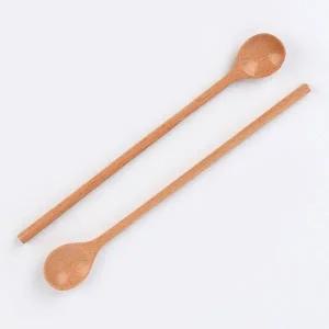 비취우드 긴스푼 2P 티스푼 다용도 숟가락 수저