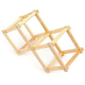 우드 와인 보관선반 2구 수납랙 수납 거치대 인테리어 소품