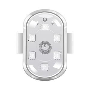 7색 무선 항공기 네비게이션 라이트 드론 스트로브 바이크 오토바이 자동차용 고가시성 충돌 방지 경고등