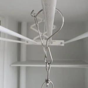 P1 스텐 양말 빨래집게 원형 미니건조대 20구 (WC5B224)