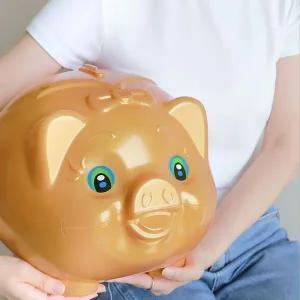 행운 동전 저금통 판촉 홍보용 복돼지 소품 선물용 동전통