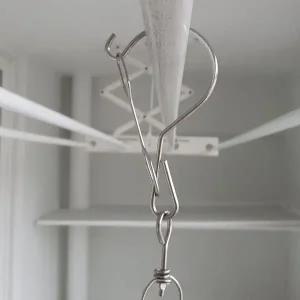 P1 스텐 양말 빨래집게 사각 미니건조대 20구 (WC5B225)